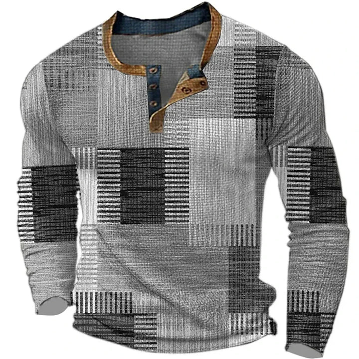 Zayden - Soft-Touch Patchwork Shirt
