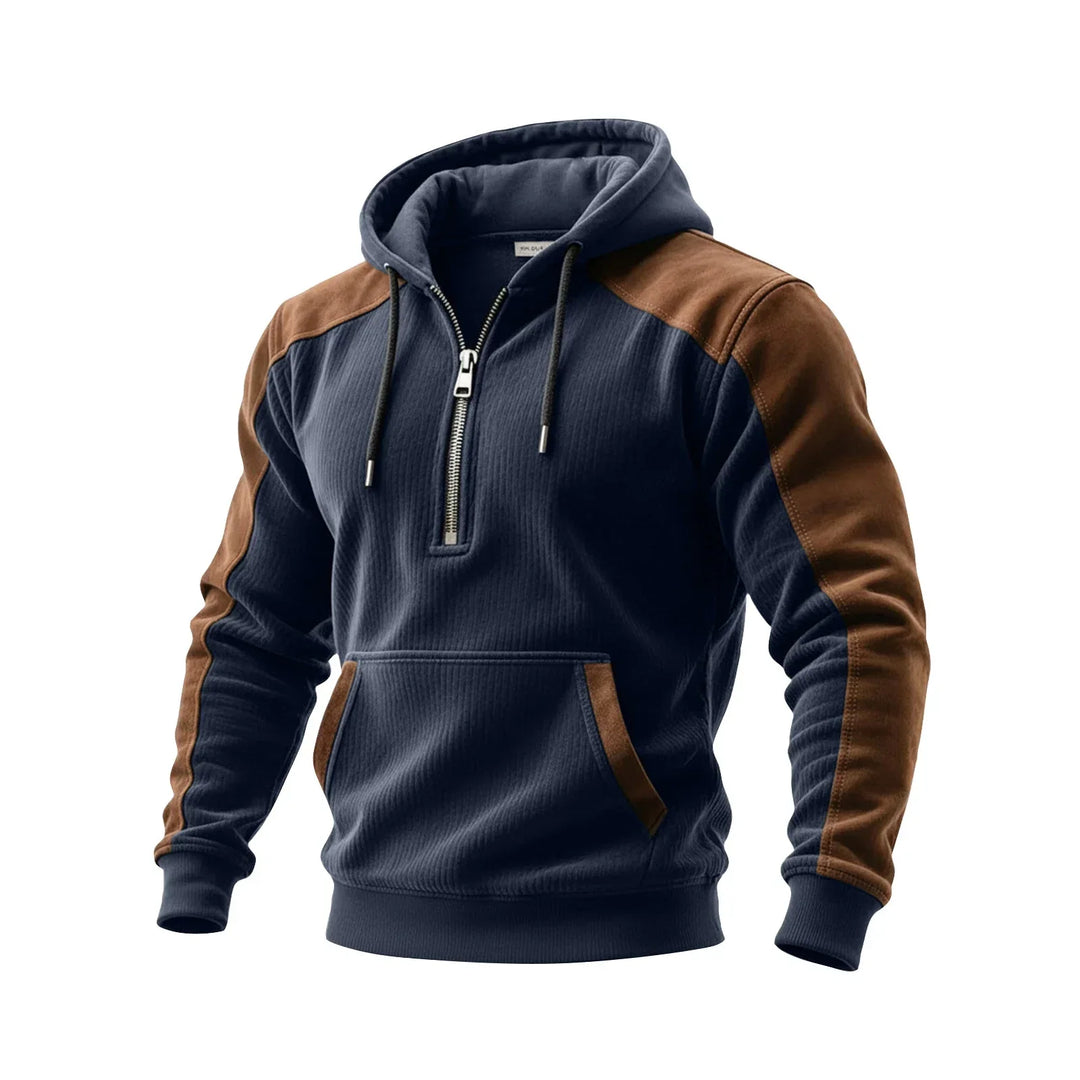 Quinren - Stylish Casual Hooded Sweatshirt