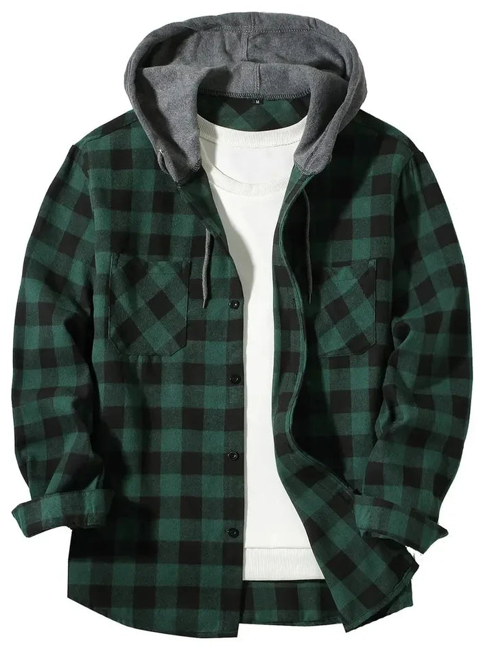 Jastor - Insulated Checked Jacket
