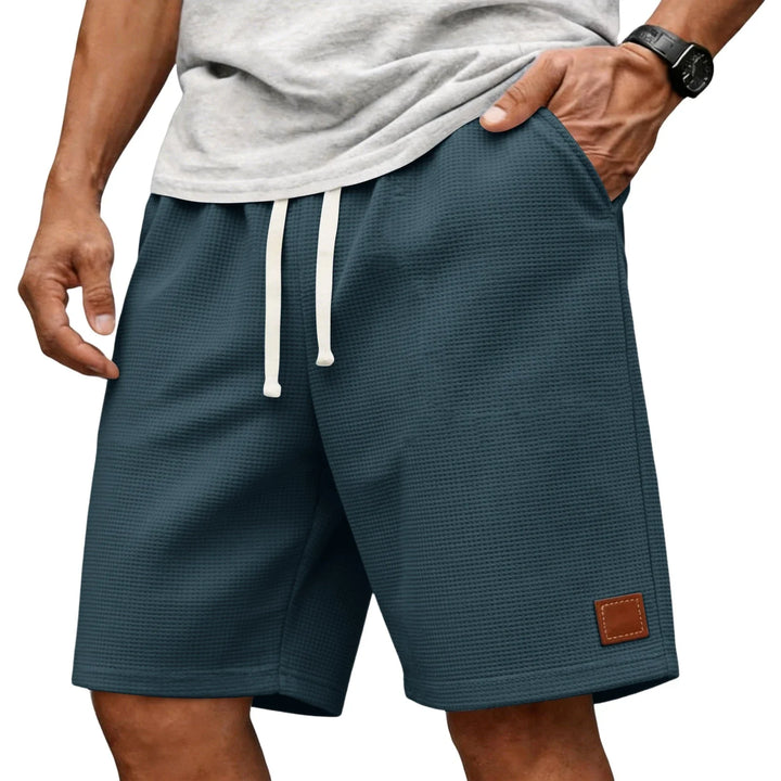 Garenix - Textured Athleisure Shorts