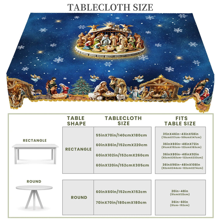 Arlienne - Christmas Tablecloth