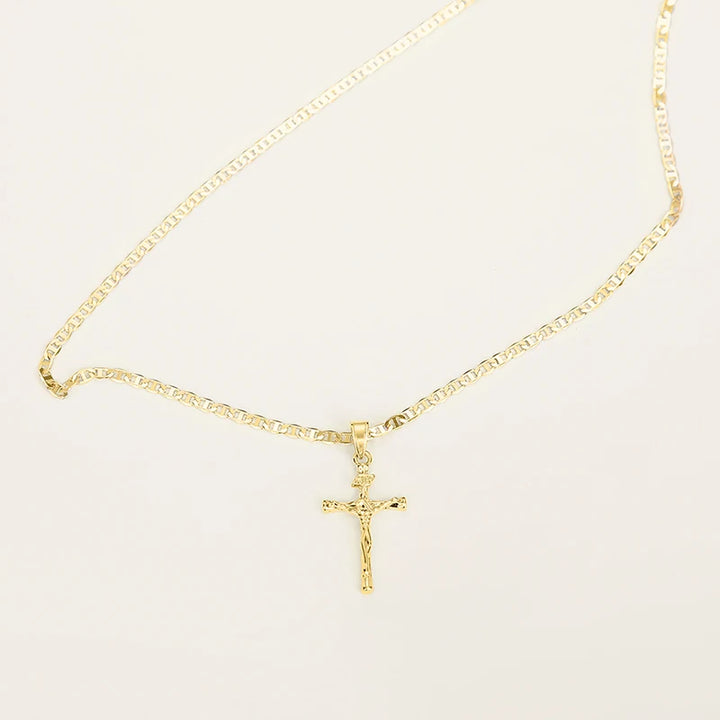 Bayford - Gleaming Cross Pendant Necklace