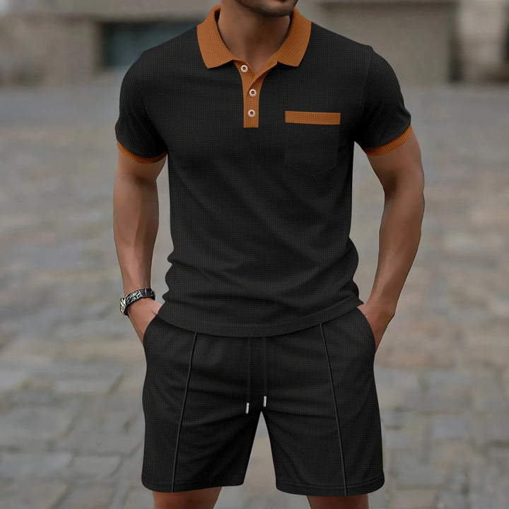 Huxford - Soft-Touch Polo Set