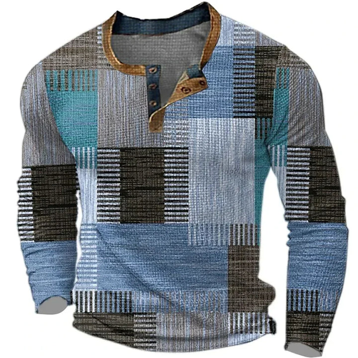 Zayden - Soft-Touch Patchwork Shirt