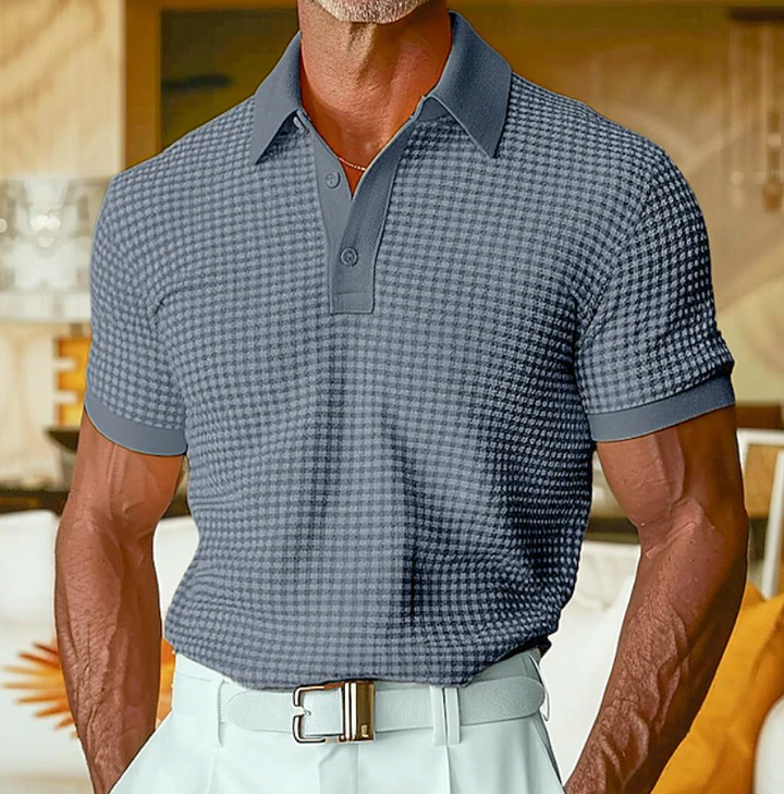 Chatwin - Premium Checked Polo Shirt