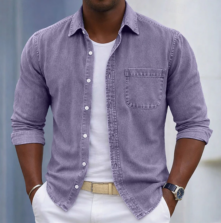 Cromwell - Soft-Touch Long-Sleeve Shirt