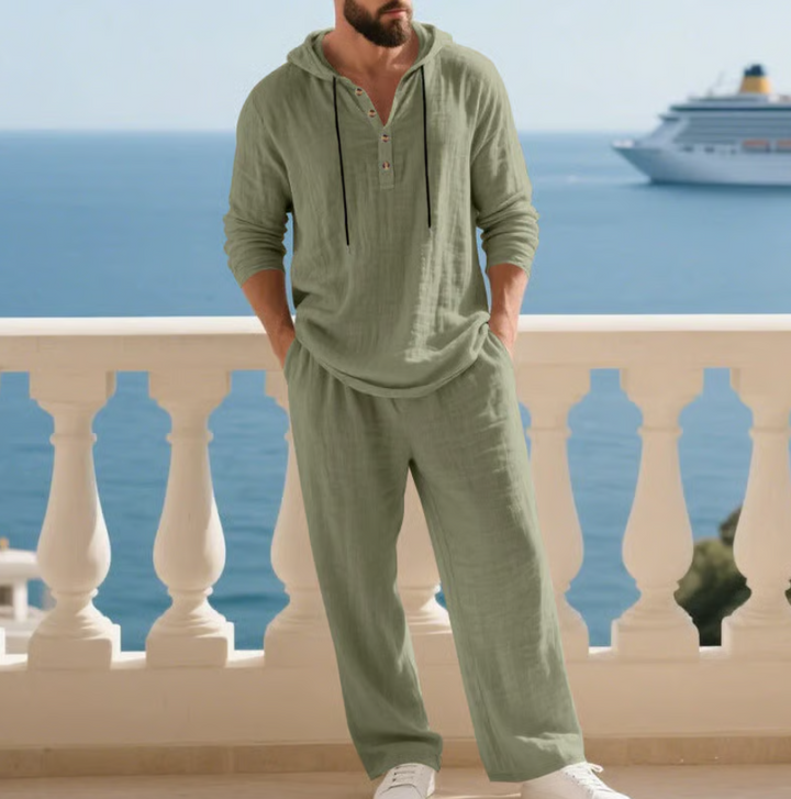 Highmore - Relaxed-Fit Linen Two-Piece Set