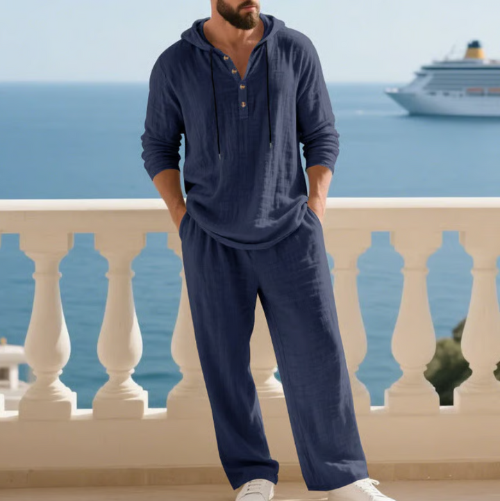 Highmore - Relaxed-Fit Linen Two-Piece Set