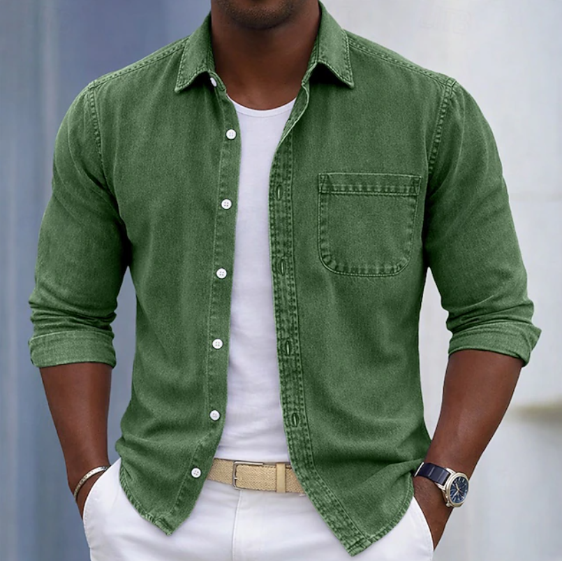 Cromwell - Soft-Touch Long-Sleeve Shirt