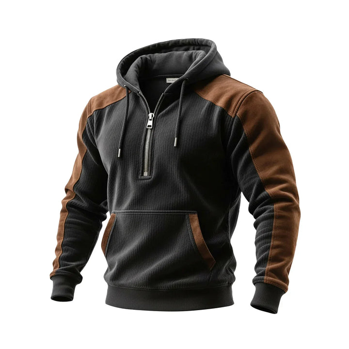 Quinren - Stylish Casual Hooded Sweatshirt