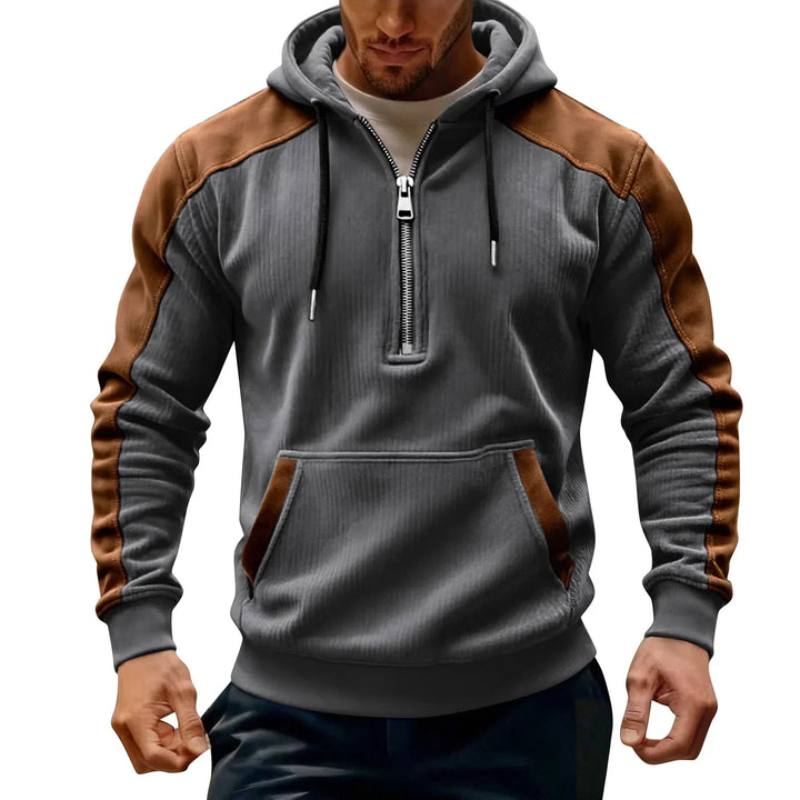 Quinren - Stylish Casual Hooded Sweatshirt