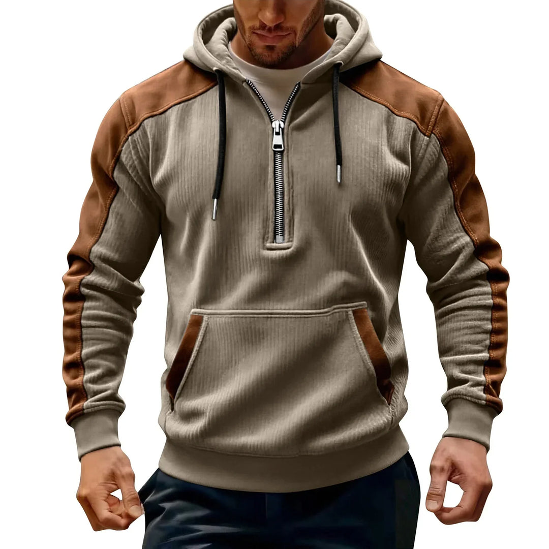 Quinren - Stylish Casual Hooded Sweatshirt