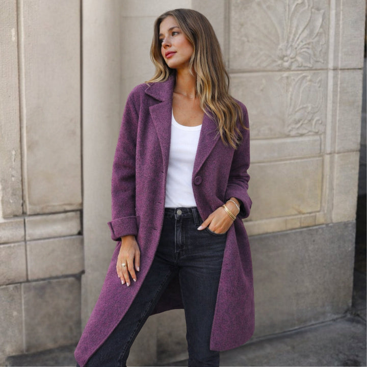 Talinne - Single-Breasted Coat