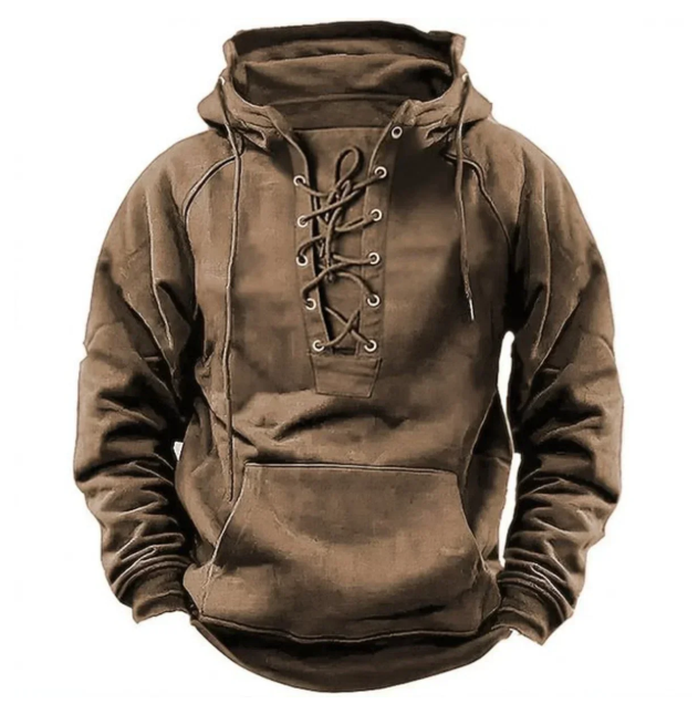 Matteo - Lace-Up Hoodie
