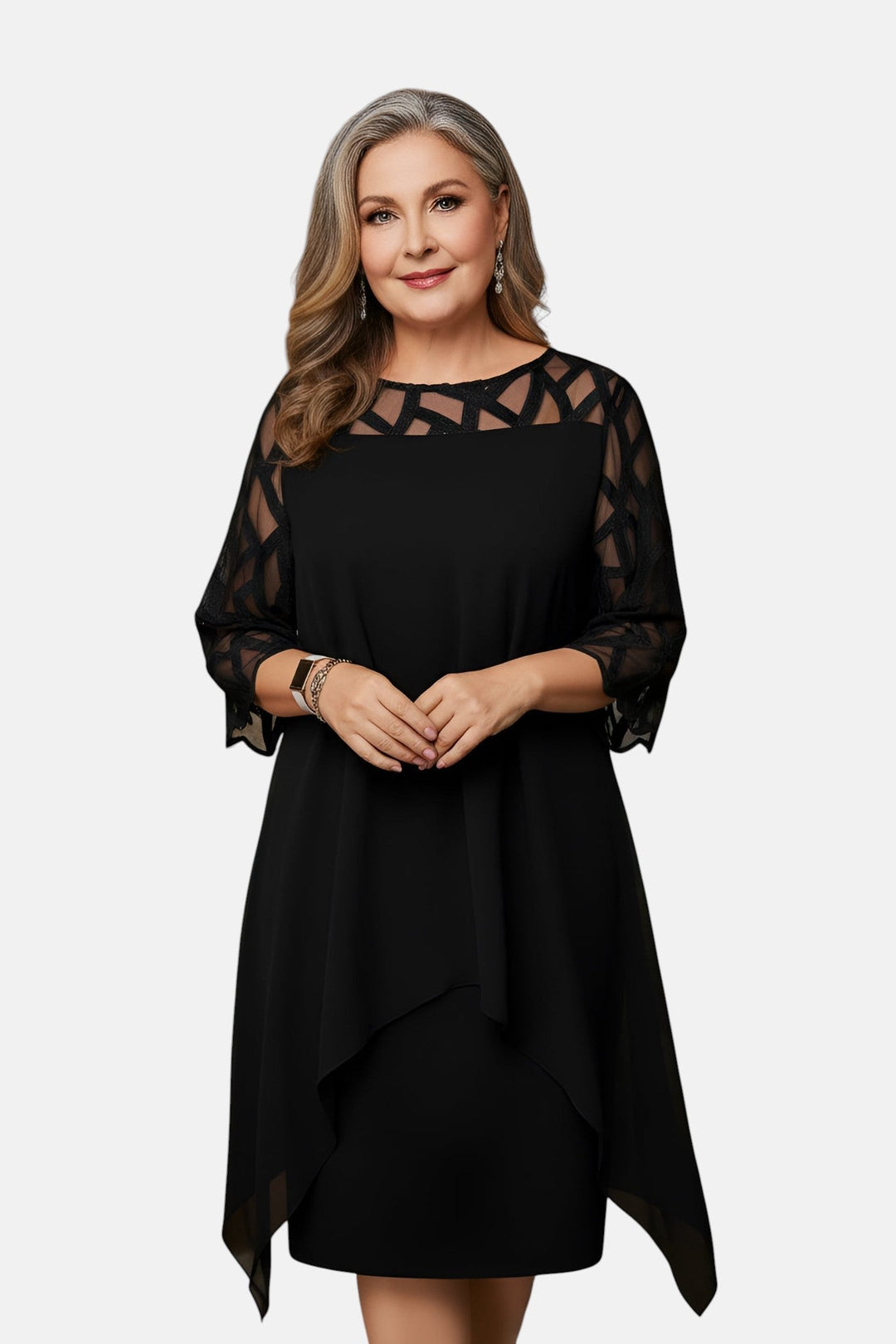 Amelia - Soft-Touch Midi Dress