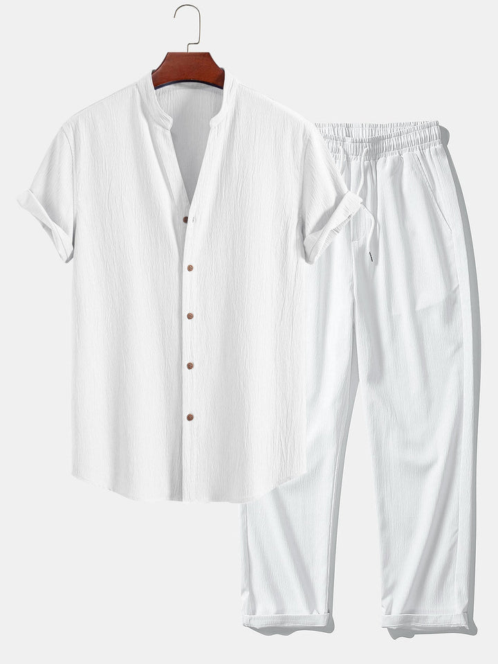 Larkin - Textured Two-Piece Set