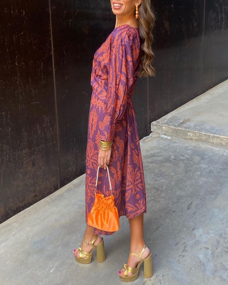 Zoe - Premium Wrap Midi Dress