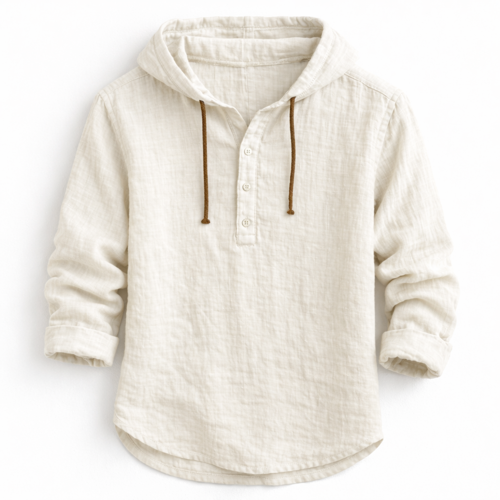 Alton - Breathable Linen Hoodie