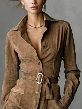 Alindrae - Elegant Casual Mini Dress