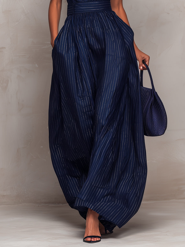 Iskra - High Neck Wide Leg Jumpsuit