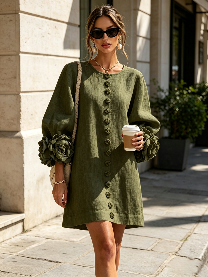 Saralyn - Sculptural Mini Dress