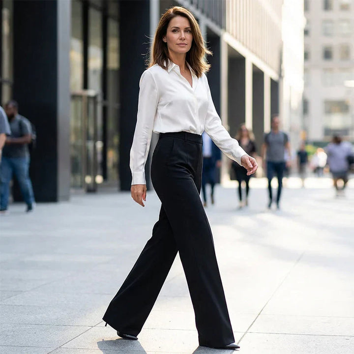 Amelia - Tailored High-Waist Trousers