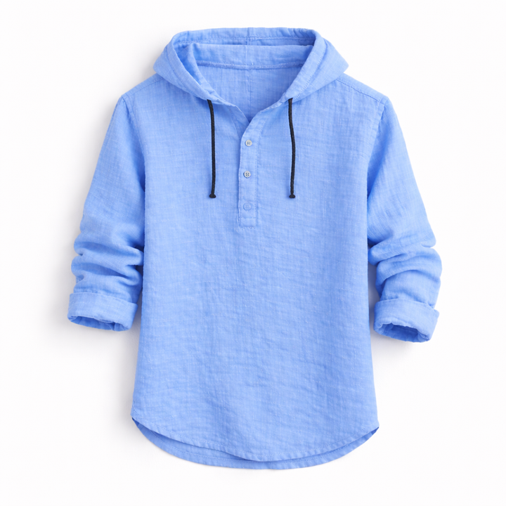 Alton - Breathable Linen Hoodie