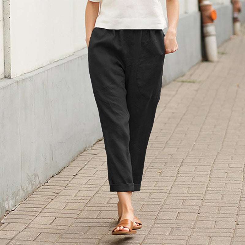 Lyra - Tailored Straight-Leg Trousers
