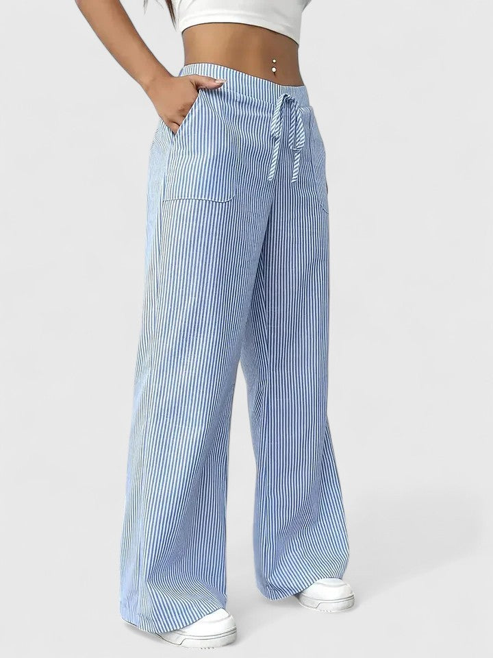 Chelsea - Soft-Touch Drawstring Trousers