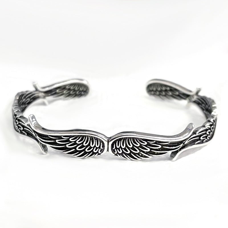 Raveya - Polished Angel Wing Bracelet