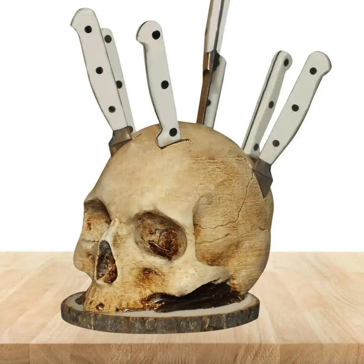 Ardel - Skull Knife Holder Stand