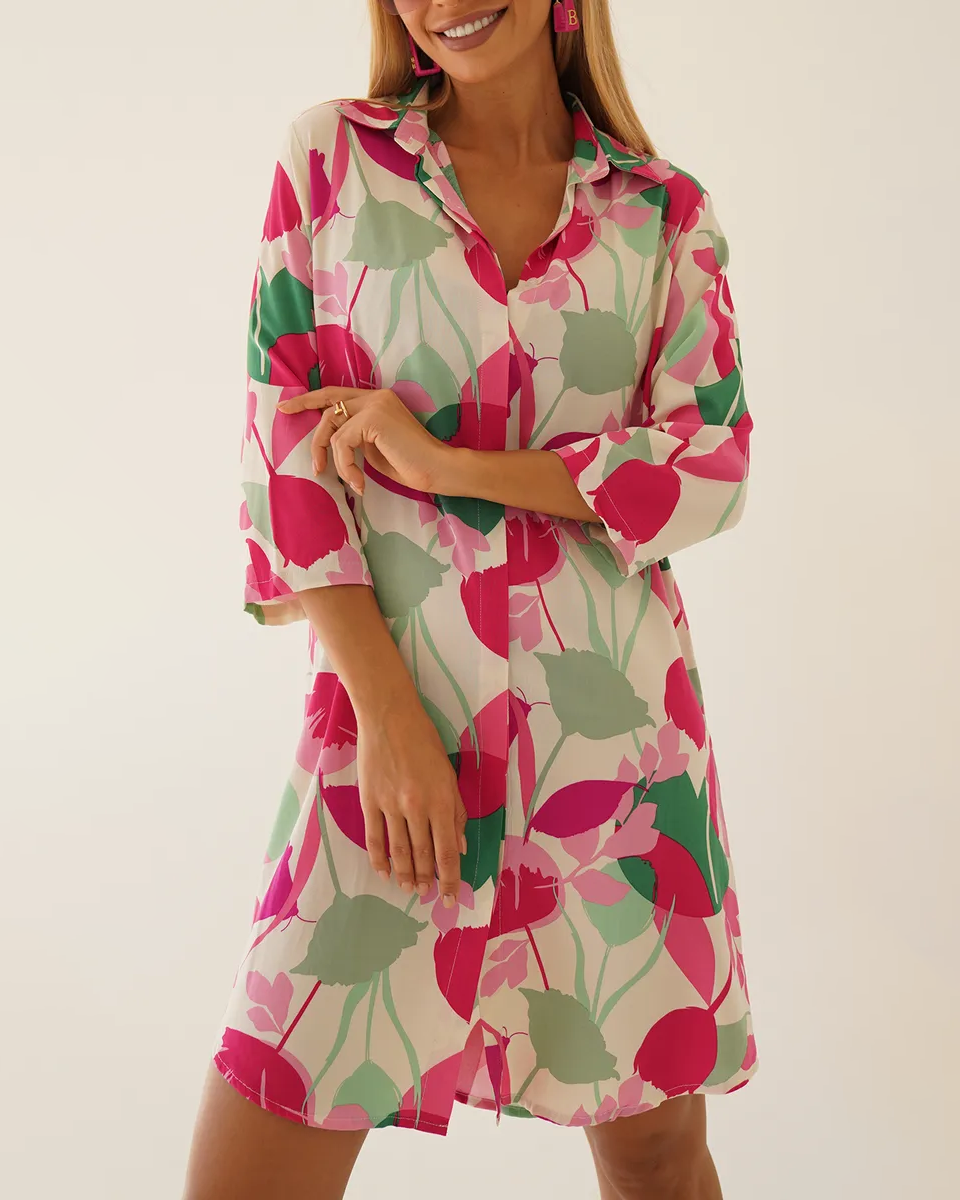 Daniela - Long Shirt Swim Cover-Up
