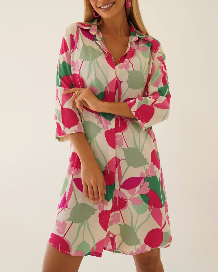 Daniela - Long Shirt Swim Cover-Up