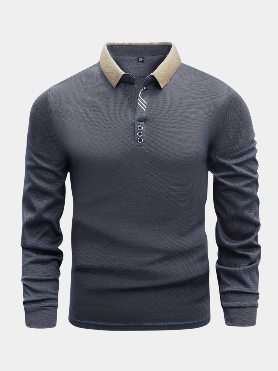 Arlixon - Lightweight Long-Sleeve Polo