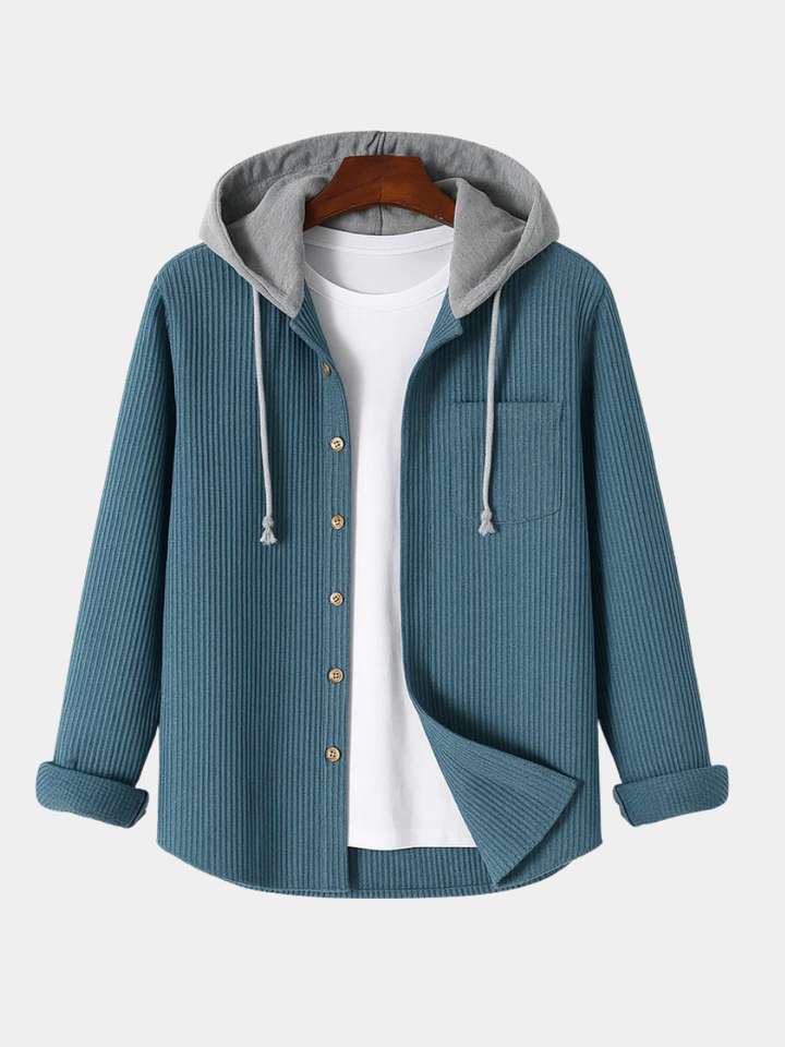 Andrellis - Stylish Casual Hooded Jacket
