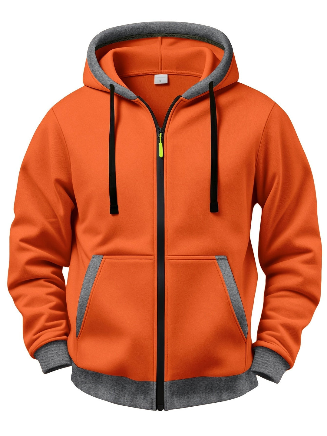 Brenner - Soft-Touch Hooded Zip Jacket