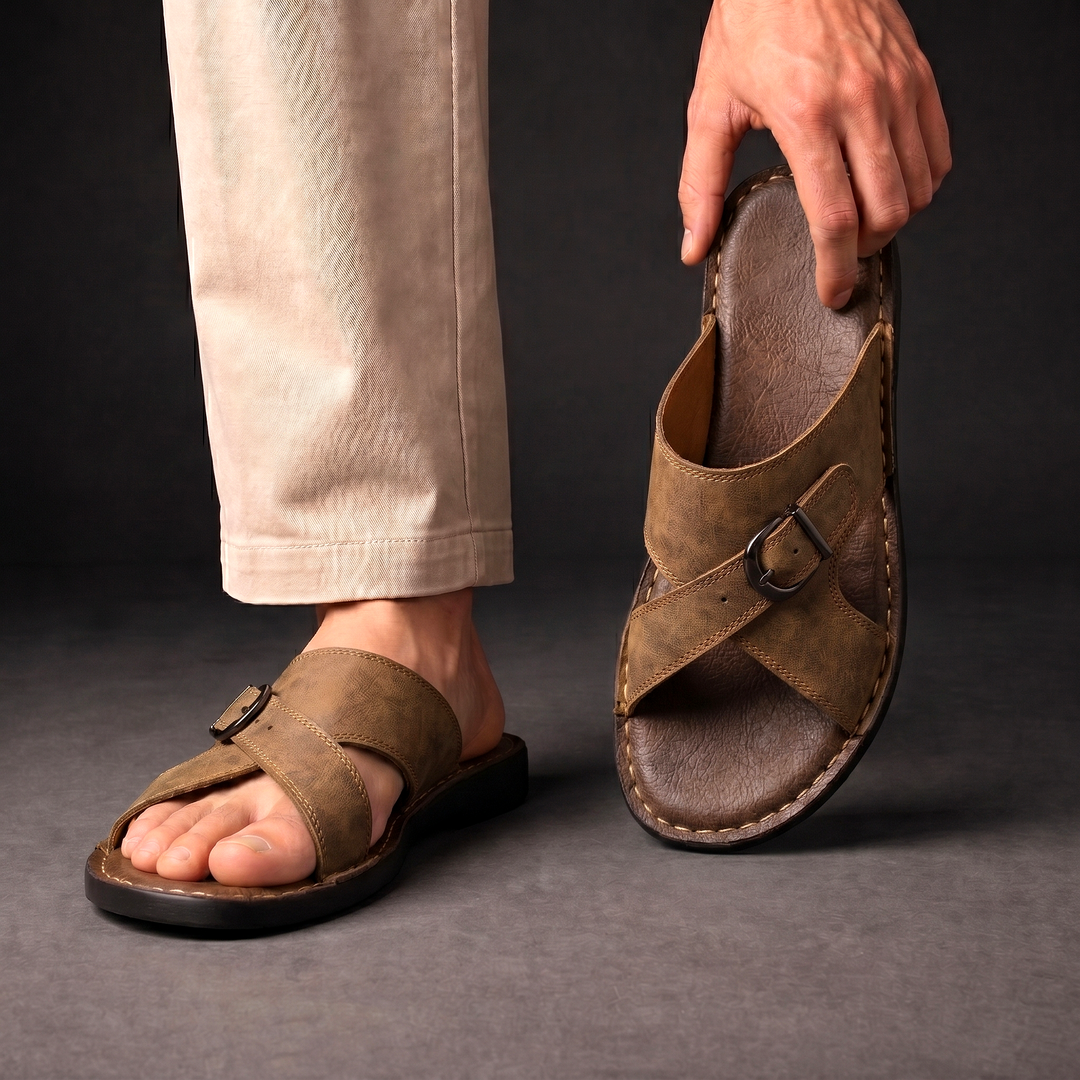 Camden - Premium Criss-Cross Sandals