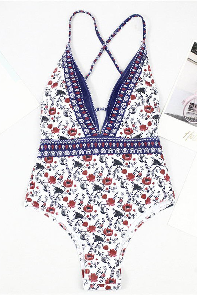 Sereina - Sculpting V-Neck One-Piece Swimsuit