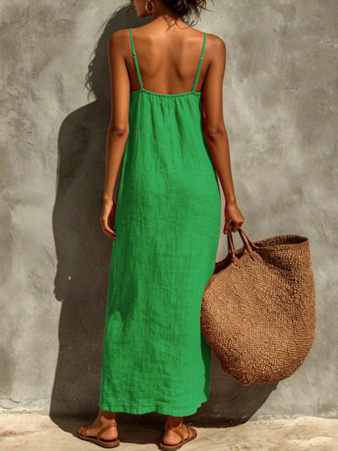Ismeralda - Lightweight Strappy Maxi Dress