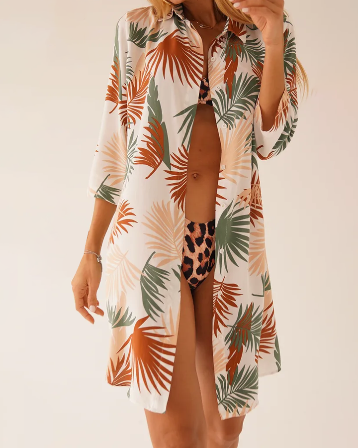 Daniela - Long Shirt Swim Cover-Up