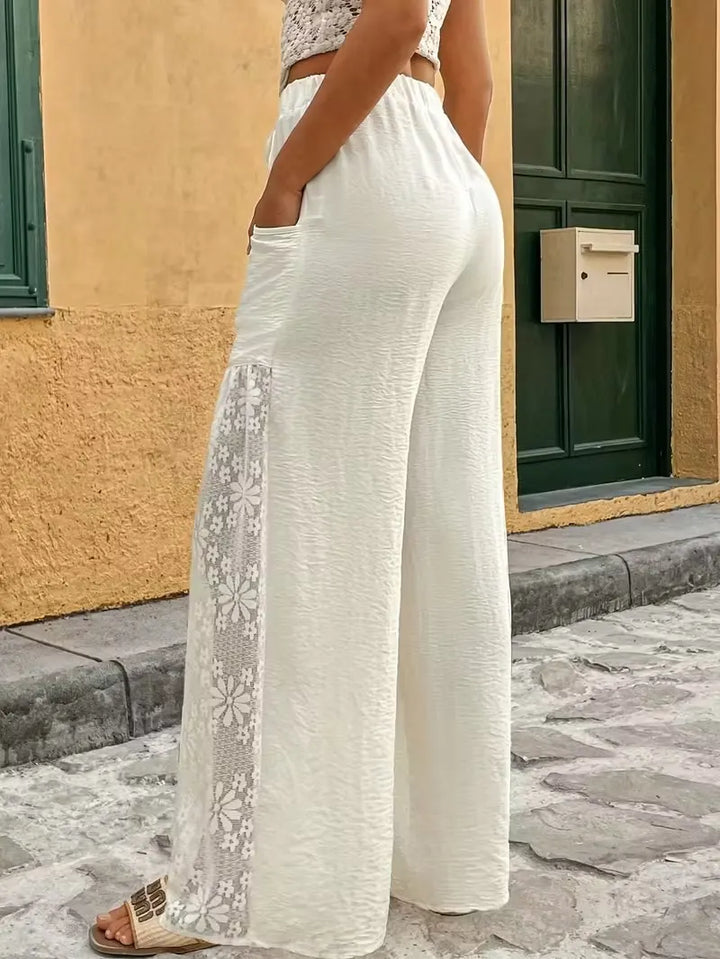 Carlotta - Lightweight Lace Trousers