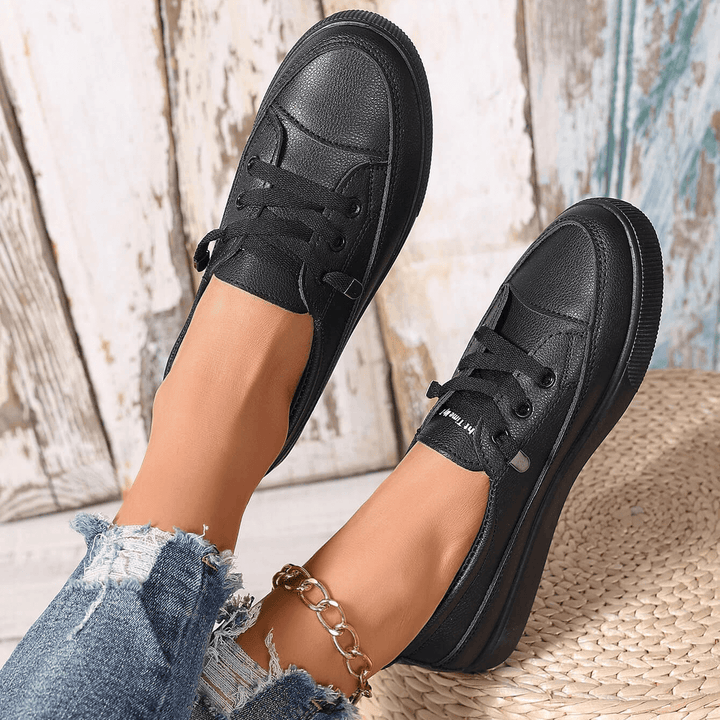 Elowise - Cushioned Lace Up Trainers