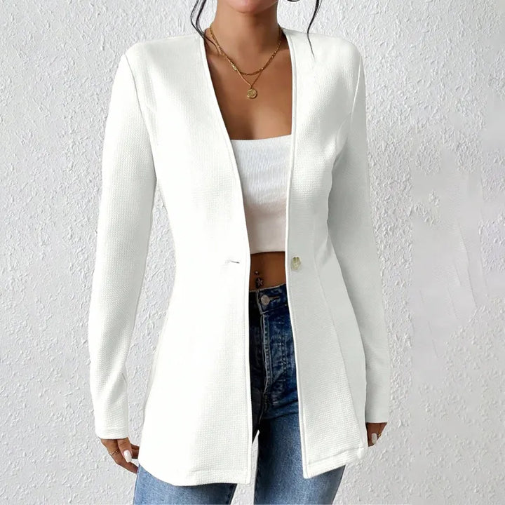 Alivienne - Tailored Single Button Blazer