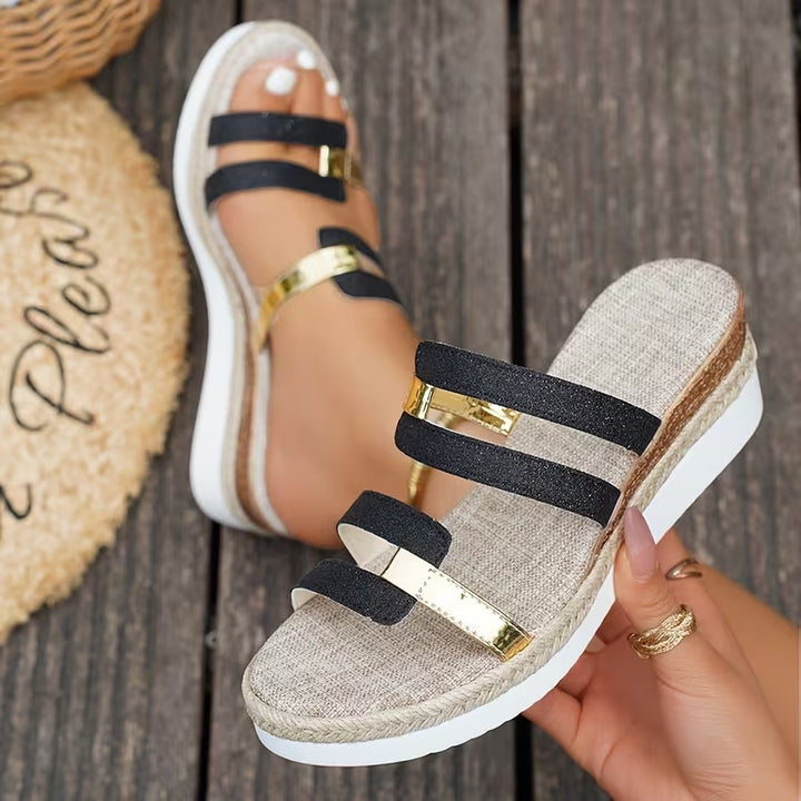 Lindsey - Orthopedic Platform Sandals