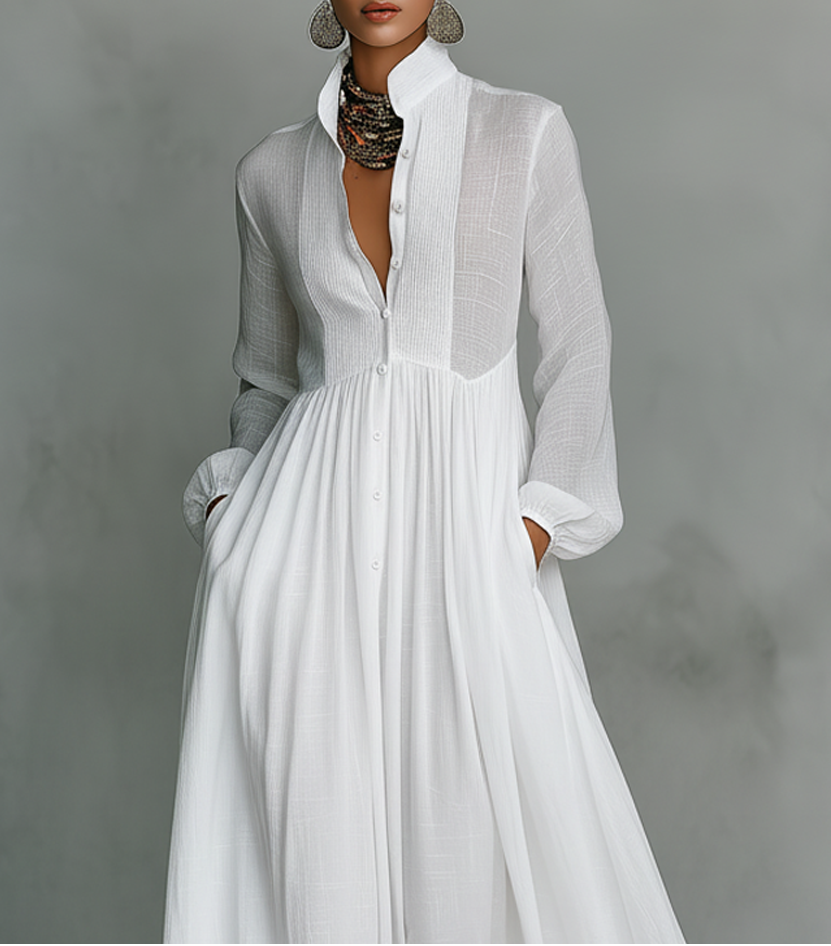 Hina - Flowing Maxi Dress