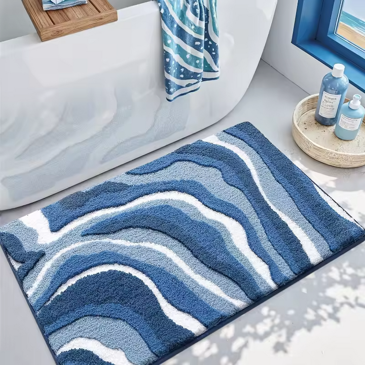 Plush Water Absorbent Bath Mat