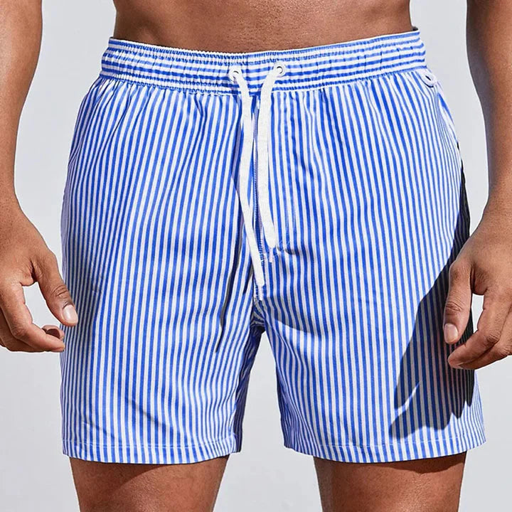 Jarrow - Quick-Dry Striped Boardshorts