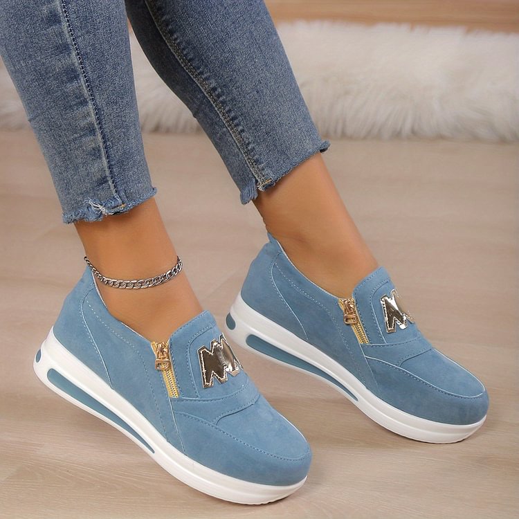 Ovelia - Platform Slip-On Sneakers