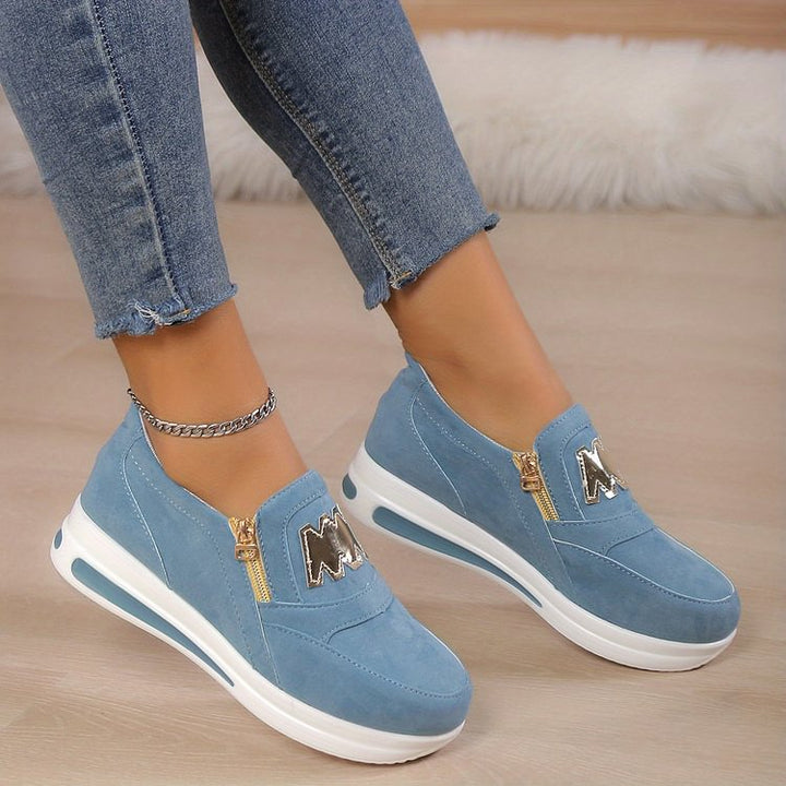 Ovelia - Platform Slip-On Sneakers