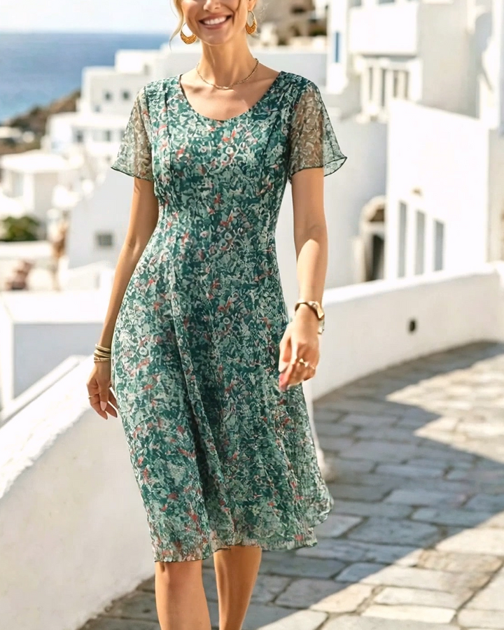 Kynara - Printed Knee Length Dress